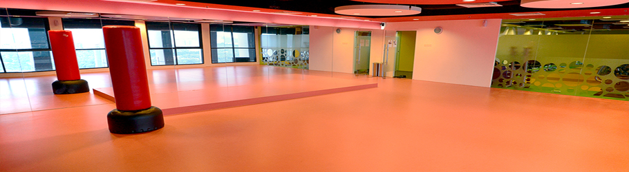 Menara Maybank Recreation Centre, KL, Malaysia - Decoflex™ Universal Sports Flooring for Aerobics Room